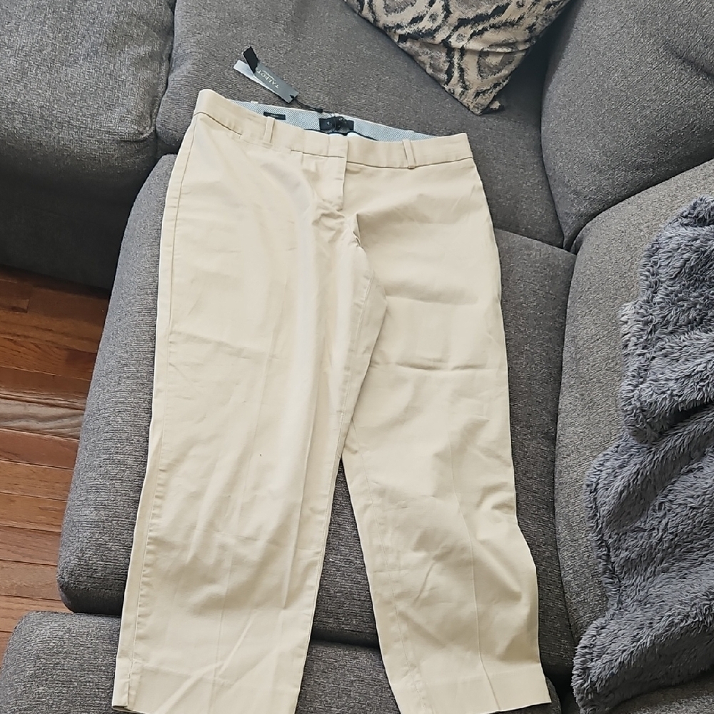 Talbots Tan Capris with Classic Style
